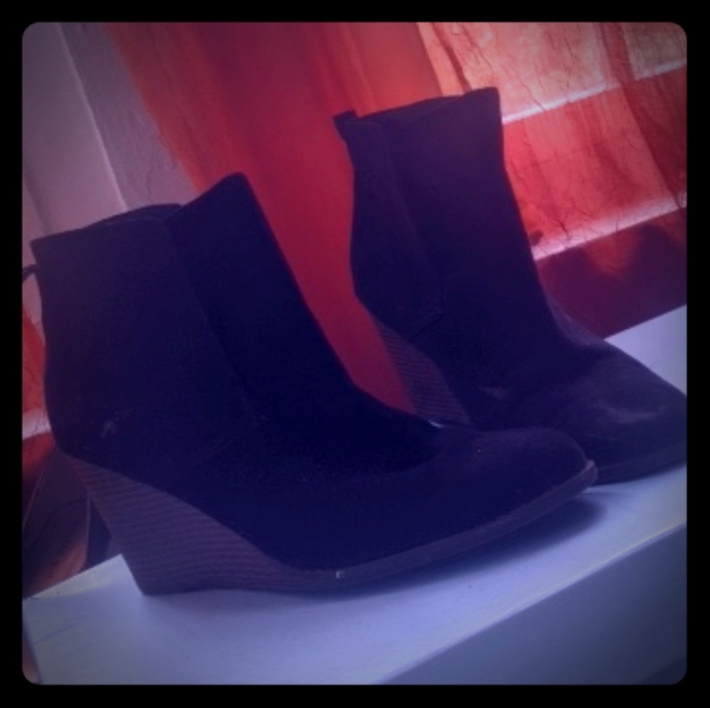 Suede Booties